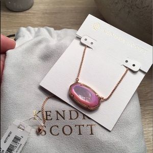 NWT Kendra Scott Delaney adjustable necklace - Rose Gold